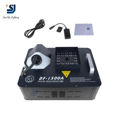 China Hotel LED Fog Machine Nightclub Stage Special Effect Stage Special Effect DJ Party 1500W 24x3w RGBW 4in1 Equipment RGB 3in1 DJ Ce,rohs for sale