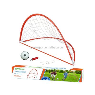 China Plastic Portable Soccer Goals For Soccer Training Football Goal Post With Ball And Ball Pumps for sale