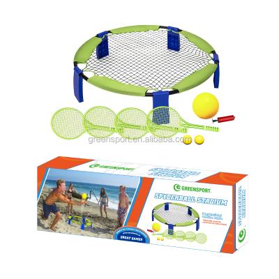 China Best Selling Eco-friendly Promotional Spyderball Smash Ball Summer Beach Game Set With Tennis Rackets for sale