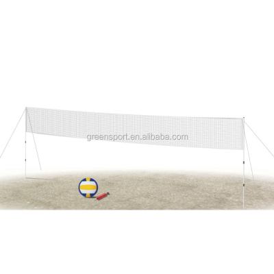 China Eco-Friendly Volleyball Set Outdoor Play Plastic Beach Post With Volleyball Net for sale