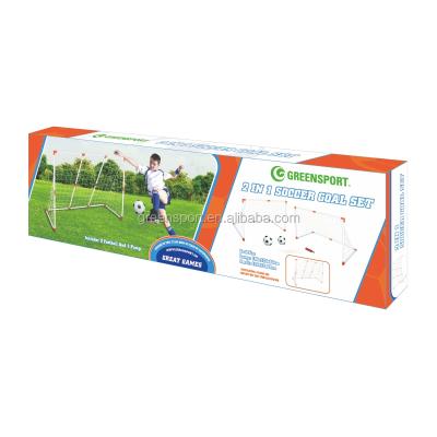 China PLASTIC Soccer Traning Soccer Goals For Soccer Shaping 2 In 1 Soccer Goal For Outdoor for sale