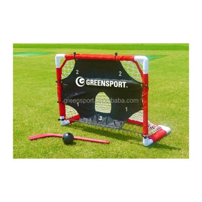 China Target Training Portable Hockey Goal With Hockey Stick For Hockey Training for sale