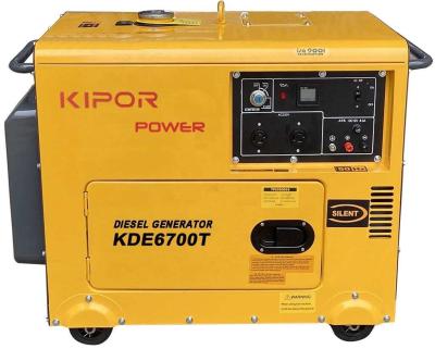 China Good Price 8KVA Diesel Generator Set Single Phase Silent Diesel Generator for sale