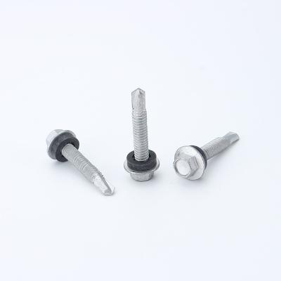 China High Quality H.W.H 32mm Length Hex Self Drilling Compound Head Washer Screw For General Industry for sale