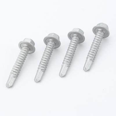 China High Quality Self Drilling 32mm Length H.W.H Hex Head Washer Compound Screw For General Industry for sale