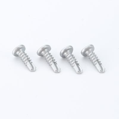 China 16mm Flat Length FLAT Head Phillips Round Self Drilling Screws For General Industry for sale