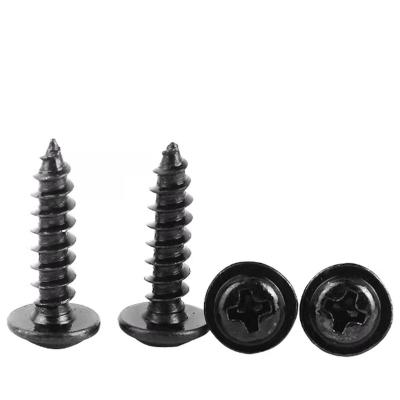 China Round Quote In Five Minutes PWA Black Phosphated Phillips Round Head Washer Drywall Screw for sale