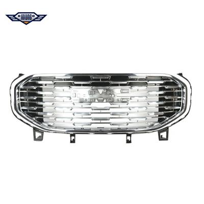 China Fits GMC Terrain Plastic Front Upper Grille Assembly Chrome Denali 2018-2021 Style for sale