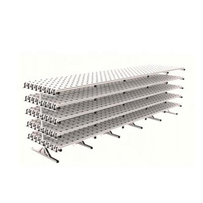 China Easy Agricultural Hydroponic Gutter NFT Channel Growing Assembly NFT System Supplier for sale