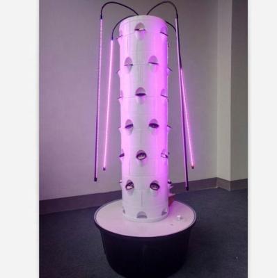 China PP& Aeroponic UV Vertical Tower Garden System for sale