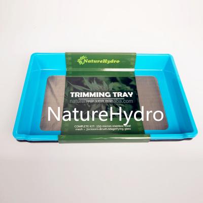 China Eco - Friendly Trimming Tray For Pollen Plant Hydroponic Trimming Dish Tray for sale