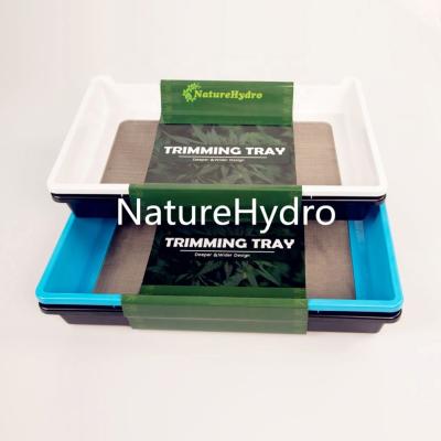 China Custom Made ABS Plastic Trimming Tray Common Culture Trimming Tray Screen Eco - Friendly For Buds for sale