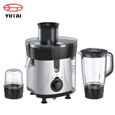 China Household Commercial 3 in 1 Electric Fruit Juicer Blender Vegetable Juicer for sale