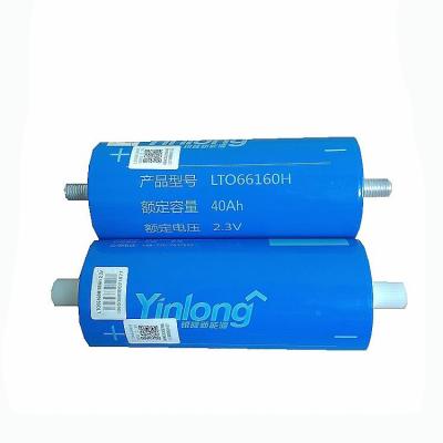 China Electric vehicle phosphate 2.4v 35ah 40ah 45ah 55ah 10c lithium titanate battery lto66160f for sale