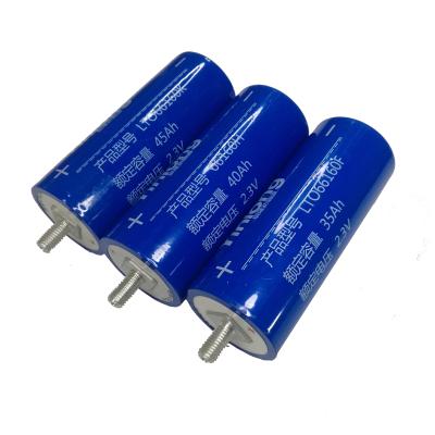 China Energy Storage System Yinlong 2.3V 30ah 35Ah 40Ah Lithium Titanate LTO 66160F 66160H 35Ah 40Ah Fast Charging High Rated Cylindrical Battery Cell for sale