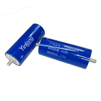 China Hot-selling RV 2.3v 45ah yinlong 66160 cell lto titanate 45ah battery pack for sale