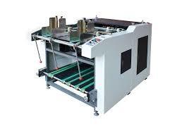 China Sturdy Automatic Paper Box Making Machine Long Life Span Strong Adhesion for sale