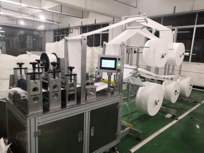 China KN95 Face Mask Production Line , Automatic Mask Machine With High Speed Production for sale