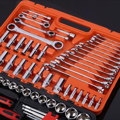 China Complete Engine or Bicycle Repair 150 Pcs Mechanic Tool Kit Professional Motorcycle Repair Tool Kit Hand Auto Repair Full Set for sale