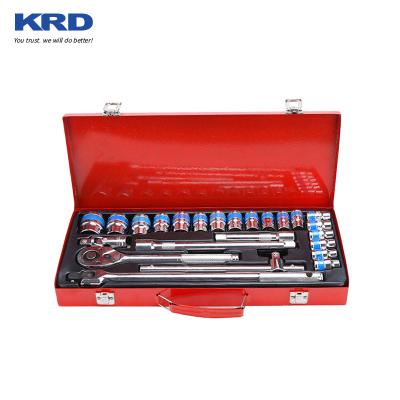 China Socket Set 24 Pcs Dr. Socket Wrench Set 1/2