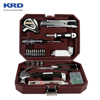 China Portable Complete Tool Kit 66 PCs Home Repair Kit Bike Wrench Repair Tool Kit Screwdriver Hardware Hardware Mechanics Set for sale