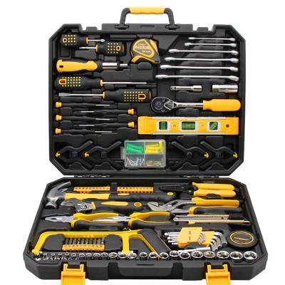 China Mixed Repair 168 Pcs Socket Wrench Auto Repair Tool Combination Package Tool Kit Tool Kit With Plastic Tool Box Storage Case for sale