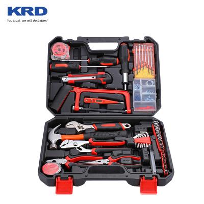 China 108 Pcs Comfortable Woodworking Handle Hardware Tool Kit Metric Household Tool Kit For Home for sale