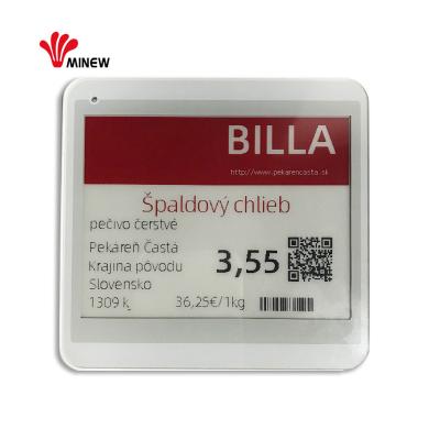 China Wireless Electronic ABS Supermarkets EEL Shelf Label Store Tag EEL Electronic Price Tag Digital e Price Labels for sale