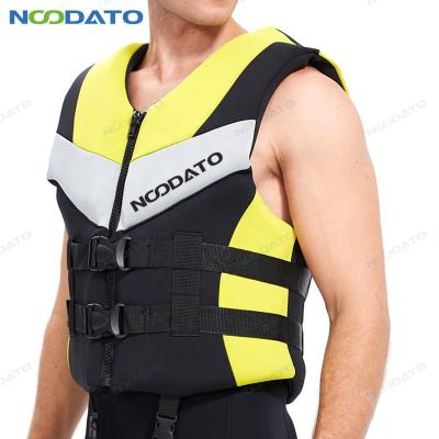 China NOODATO Unisex Life Vest For Adults PVC Life Vest For Kayaking, Fishing, Sailing Life Vest For Men Women Buoyancy Aid Rescue Swimsuit for sale