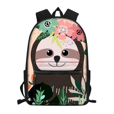 China 2021 new large capacity hot sale nylon black backpack for college students travel sports fashion backpack for sale for sale