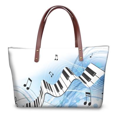 China Custom Designer Handbag Neoprene Tote Bag Women Fashion Hot Sale Originality Women Big Hand Bags For Ladies for sale