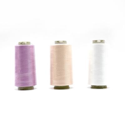 China Apparel Sewing Chinese Producers Sewing Yarns 100% Spun Polyester For Costumes Elastic Thread For Sewing for sale