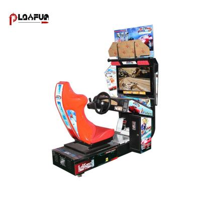 China Top Selling Simulator Coin Operated Video Driving Exceeded Arcade Racing Car Game Machine PF-RC05 for sale