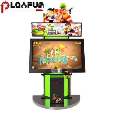 China Game Room Best Finger Touch Screen Fruit Ninja Ticket Redemption Video Game Machine for sale