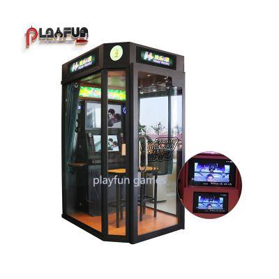 China metal singing simulator game machine custom mini ktv booth karaoke room machine mini ktv/mini karaoke booth for sale