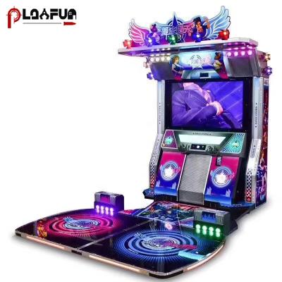 China Amusement Park Indoor Commercial Arcade Mall Attractive Features Dance Revolution Dance Arcade Game Machine for sale