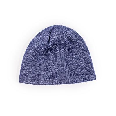 China Beanie Unisex Knitted Hats Fleece COMMON reflective acrylic coating coated with 3M Thinsulate for sale