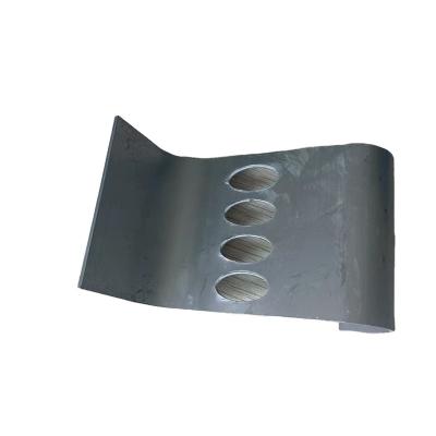 China High quality aluminum alloy 6063T5/t6/fluorocarbon spray liner windspeed stainless steel roofing tile flange clip for standing seam metal panel for sale