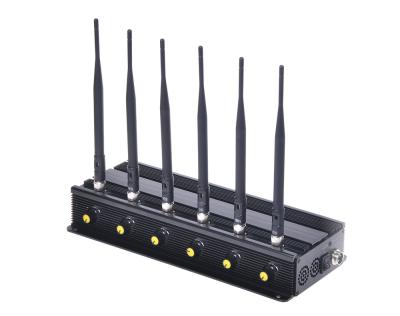 China 6 Bands Cellphone WiFi Jammer 4G Jammer for sale