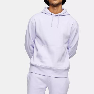 China Custom Manufacturer Plain Pullover Hoodies French Terry Cotton Anti Shrink Mens Hoodies for sale