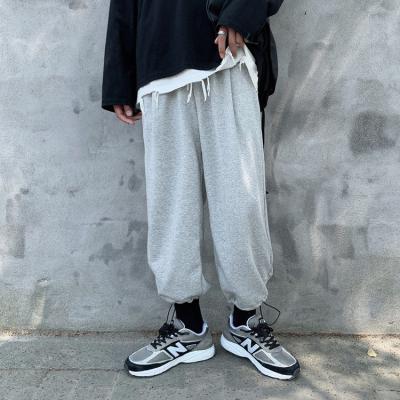 China Wholesale Gym High Quality Winter Workout Anti-pilling Drawstring OEM Sport Straight Leg Men's Sweatpants for sale