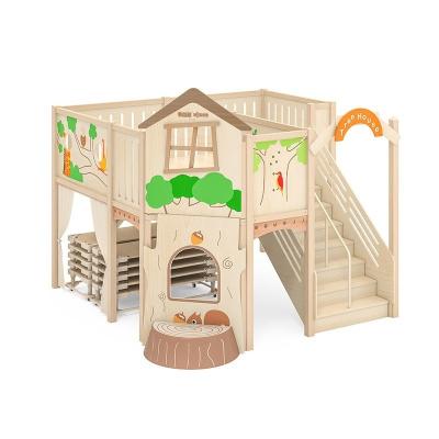 China Forestry Department Factory Customized Children's Furniture Storage Large Size Children's Play House for sale