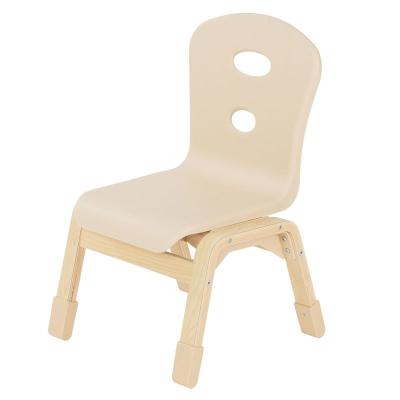 China Modern Hot Selling High Quality Solid Wood Chair Kindergarten Play Learning Kids Chair for sale