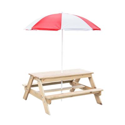 China Hot Sale Environmental Protection Waterproof Picnic Garden Table Solid Wood Wooden Stool/Leisure Bench Beer Bench Hot Outdoor Waterproof BBQ Table for sale