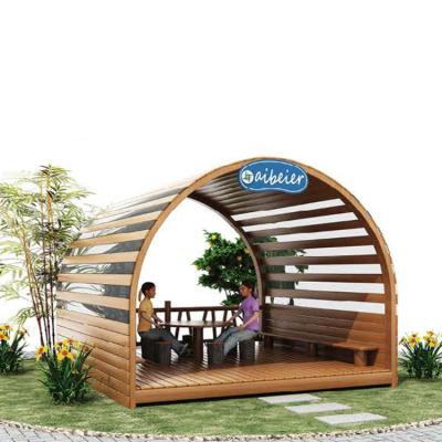 China Modern hot selling garden villa style children's outdoor wooden house and American European pavilion imported rosewood children for sale