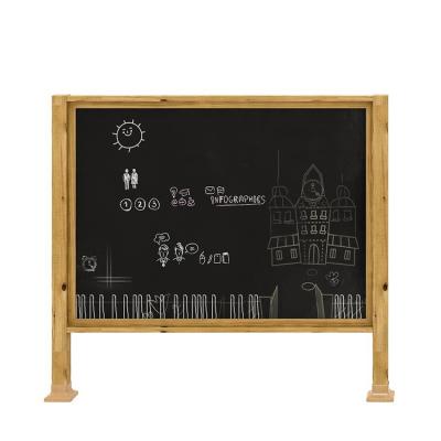 China High Quality Eco-friendly Material Cheap Playground Drawing Board Kids Graffiti Easel for sale