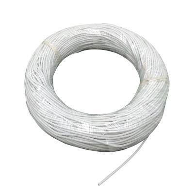 China MINCO HEAT 3K Carbon Fiber Heating Cable Silicone Rubber Wire 133ohm/m for Floor Heating System for sale