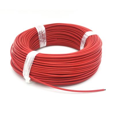 China Floor Heating Wire 100 Meters 24K 17Ohm/m Fluoroplastic Jacket Carbon Fiber Floor Heating Warm Wire Heating Cable for sale