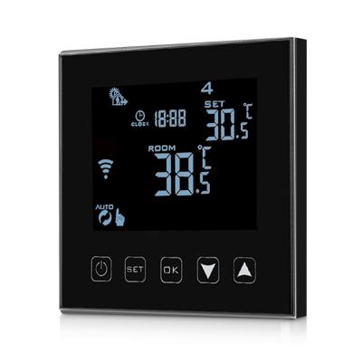 China Modern Touch Screen Room Thermostat HY603-WiFi Floor Heating Thermostat for Tuya Smart Home System for sale