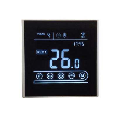 China Modern WIFI Thermostat MK70 for Water Heating Gas Boiler Touch Screen Electric Heater Temperature Controller with Smart Home for sale